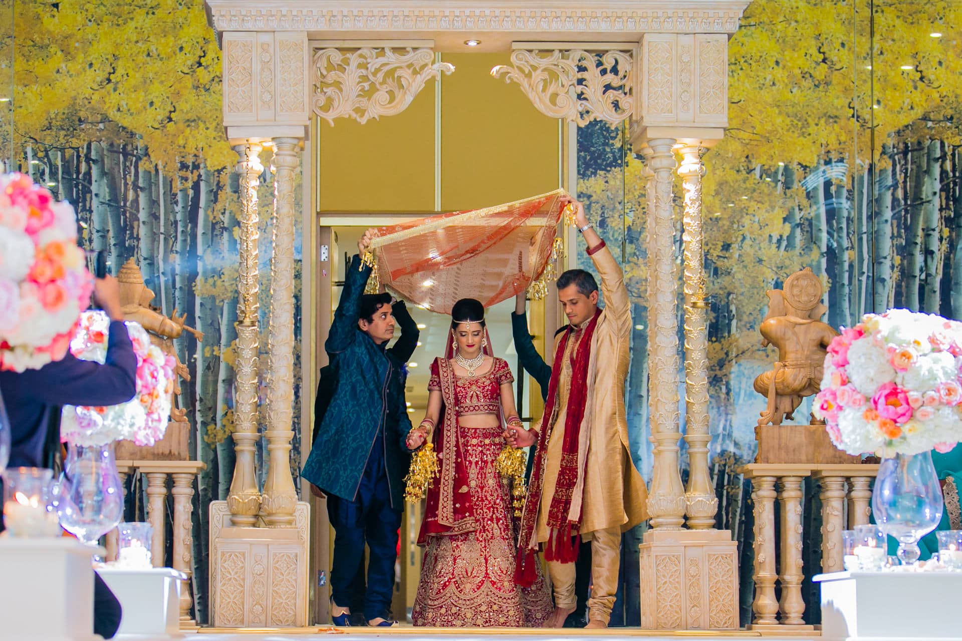 Hindu Bride entrance