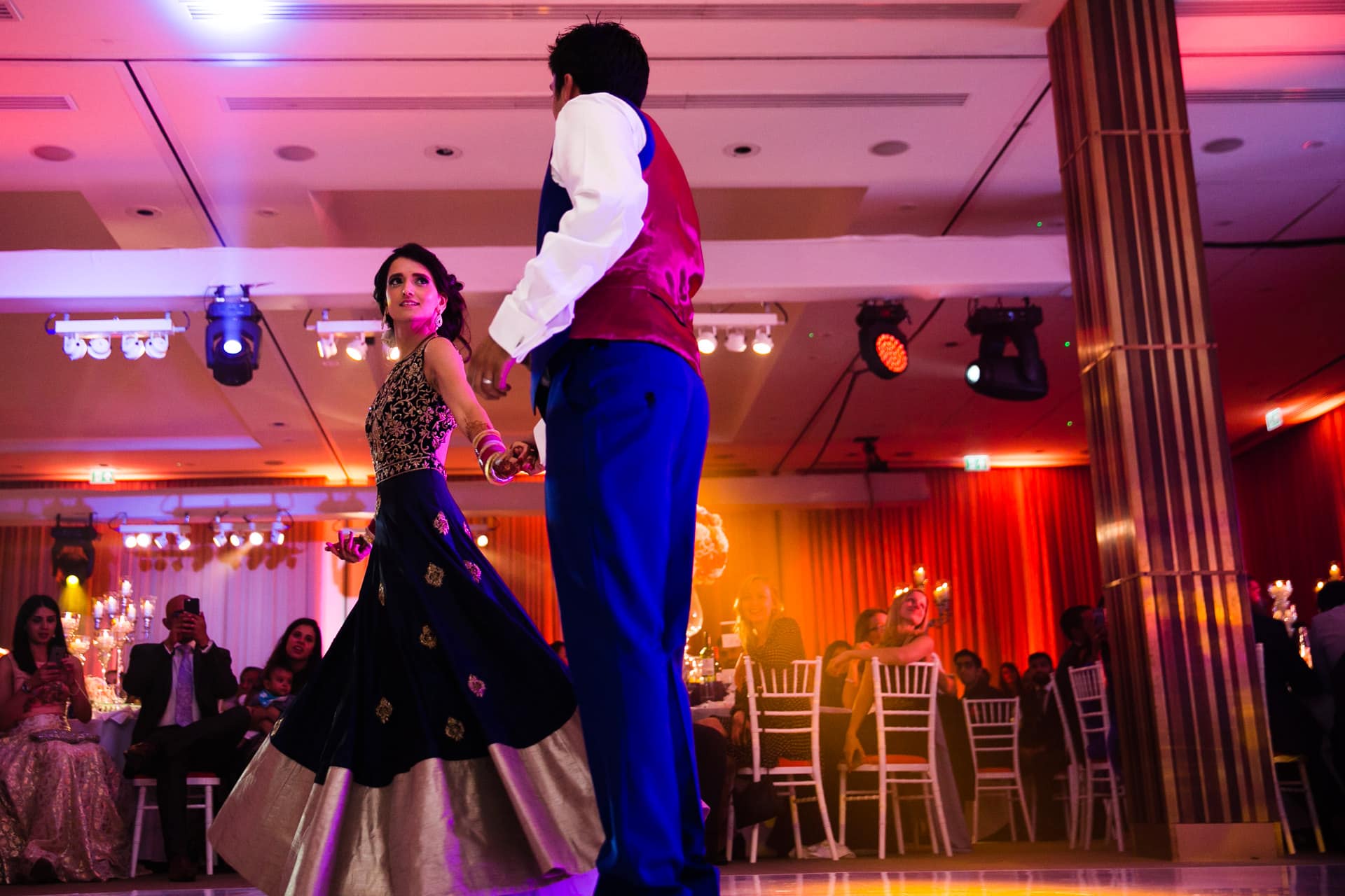 First Dance by Wedding couple