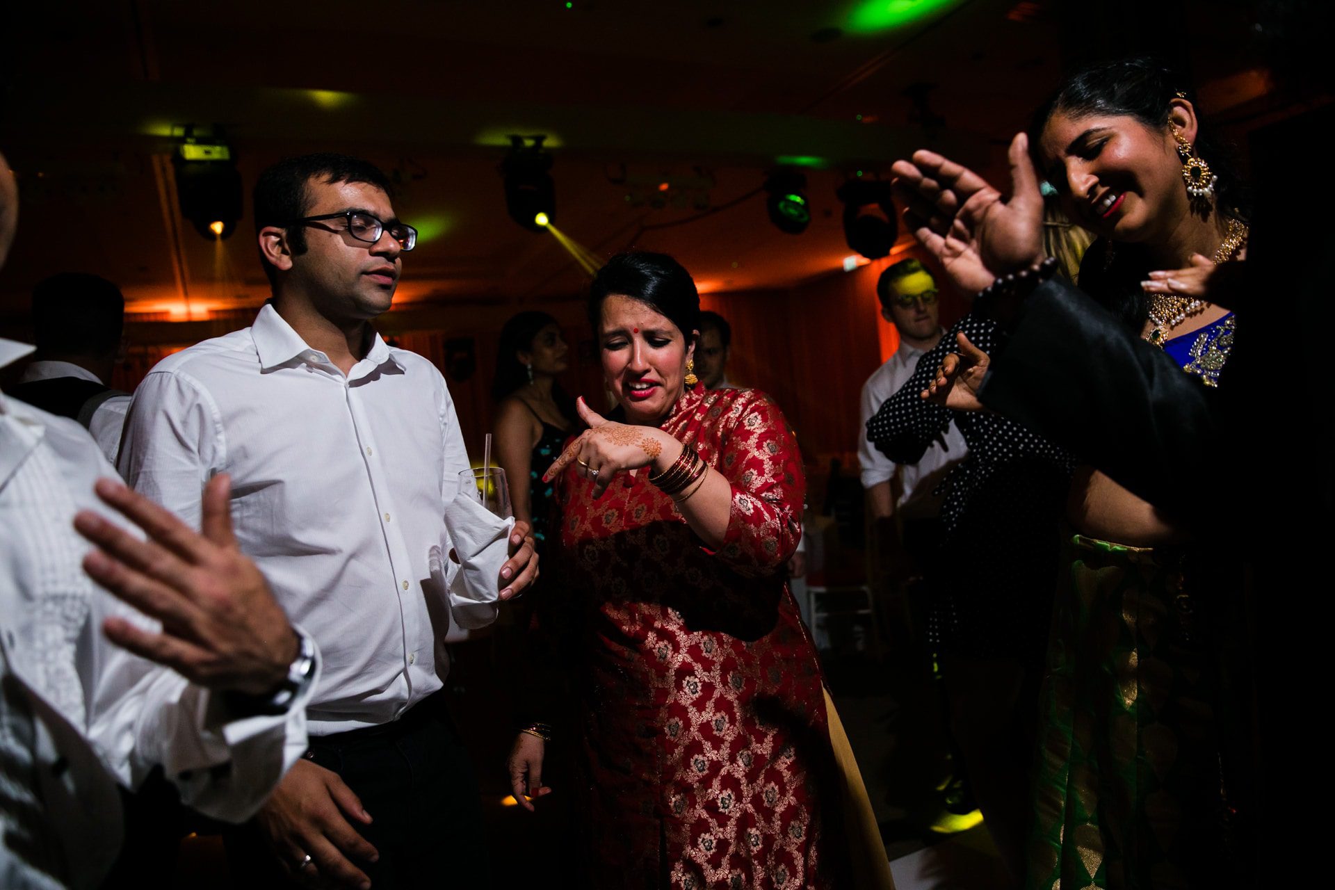 Wedding reception Party at The Grove, hosted by DJ Jas Johal of Kudos Music