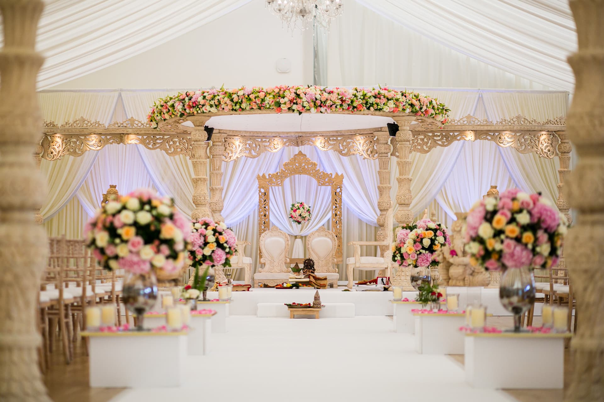 Asian wedding decoration by Shagun Weddings