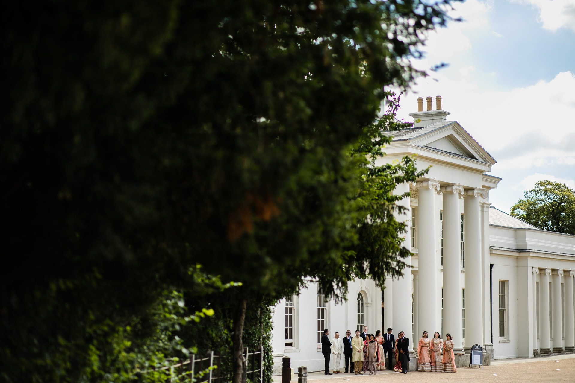 Hylands House Asian wedding