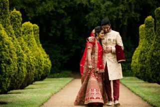 Wedding portraits at Hylands Estate