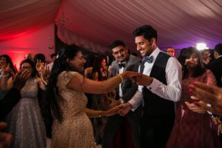 Asian Wedding reception party at Hylands Estate
