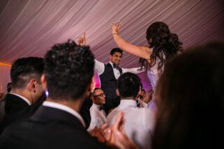 Asian Wedding reception party at Hylands Estate