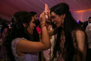 Asian Wedding reception party at Hylands Estate