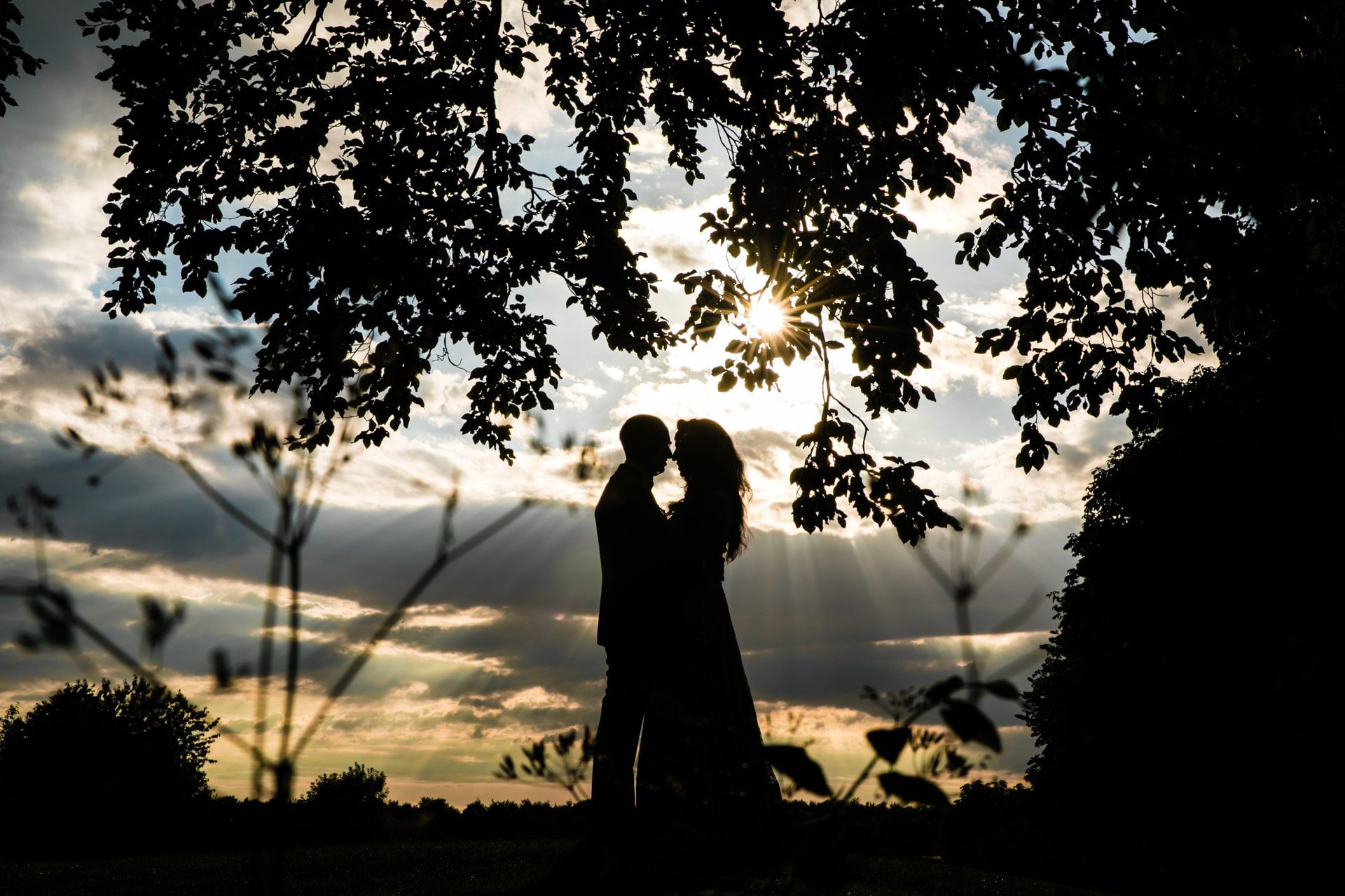 Sunset portraits at Manor of Groves