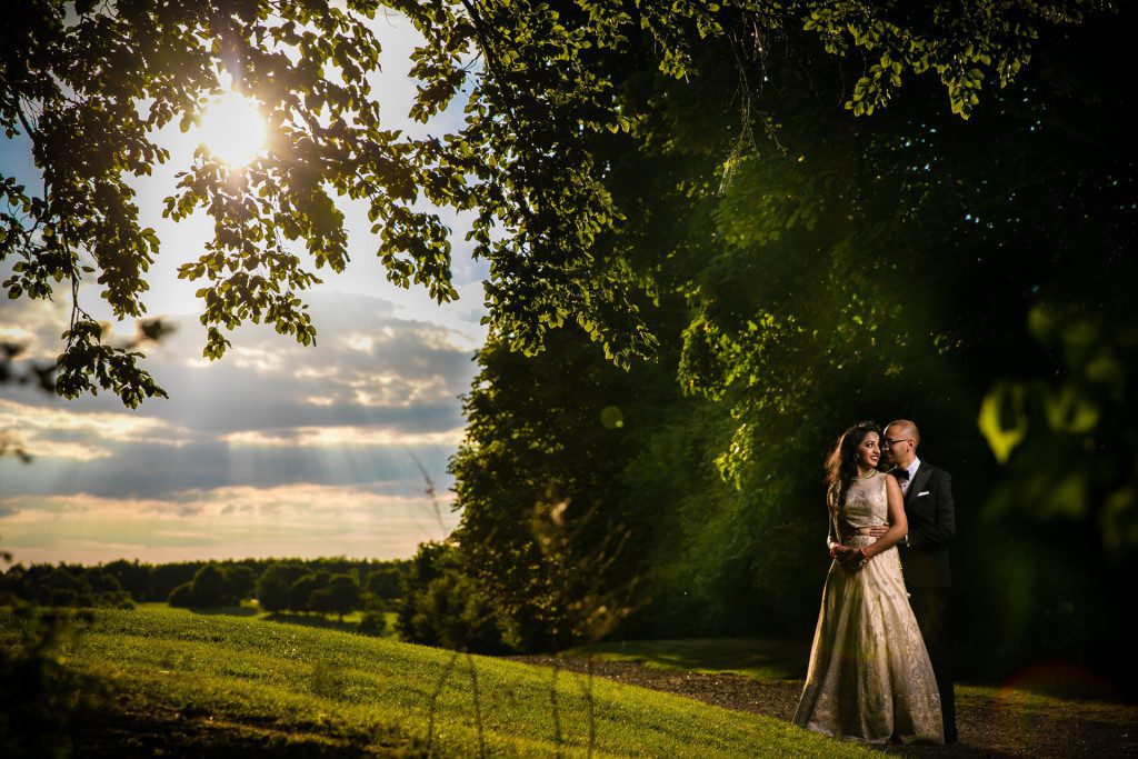 Sunset portraits at Manor of Groves