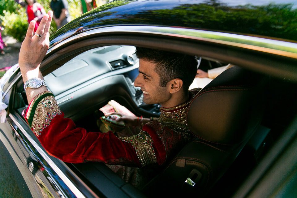 Asian wedding groom