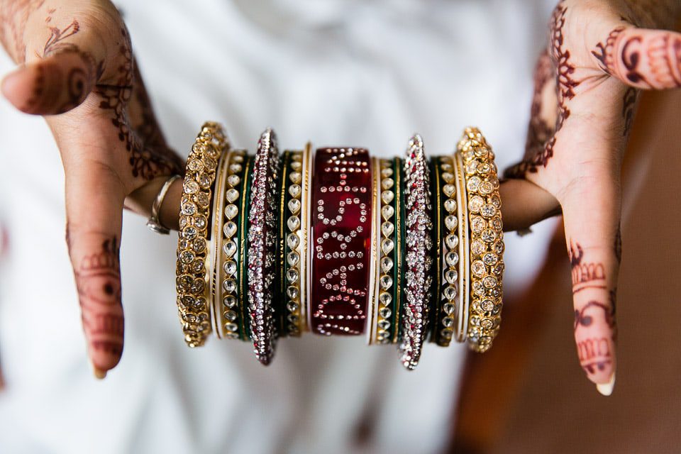 Bride's bangles