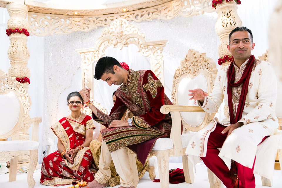 Asian wedding ceremony