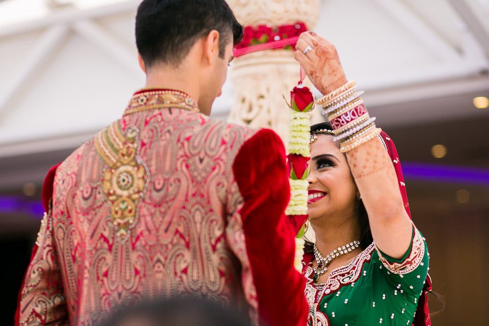 Garlanding ceremony