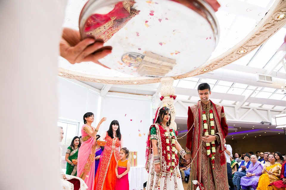 Phera ceremony during Hindu Wedding