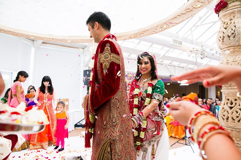 Phera ceremony during Hindu Wedding