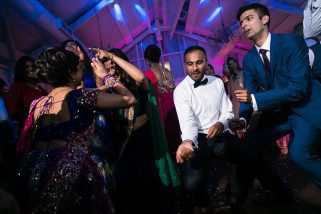 Wedding reception party at Manor of Groves