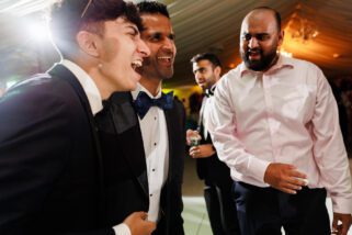 Wedding reception party at North Mymms Park