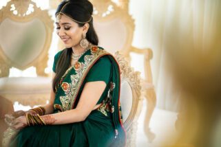 Indian Bride smiling
