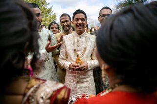 Groom welcoming ceremony