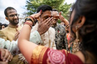 Groom welcoming ceremony