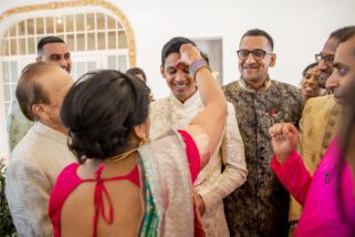 Groom welcoming ceremony