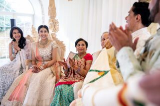 Bride and Groom first look