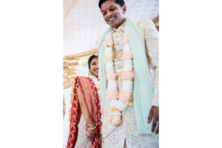 Phera ceremony during Asian wedding