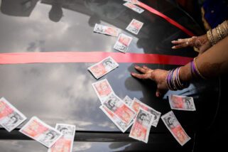 Money on the car