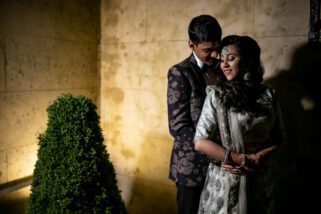 Hindu wedding portrait at Northbrook Park
