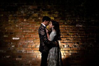 Hindu wedding portrait at Northbrook Park