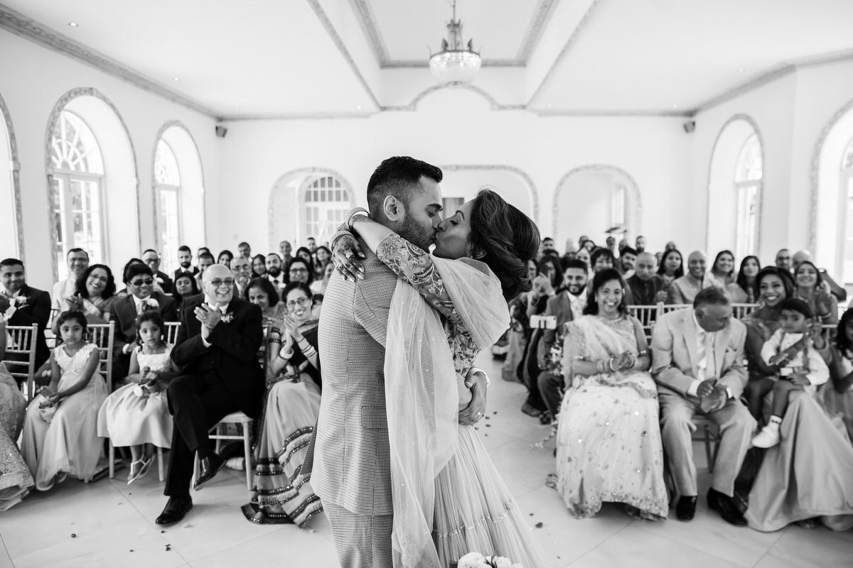 Civil wedding ceremony at Northbrook Park