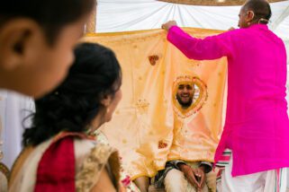 Gujarati Hindu Wedding ceremony being conducted by Arjun Pandey