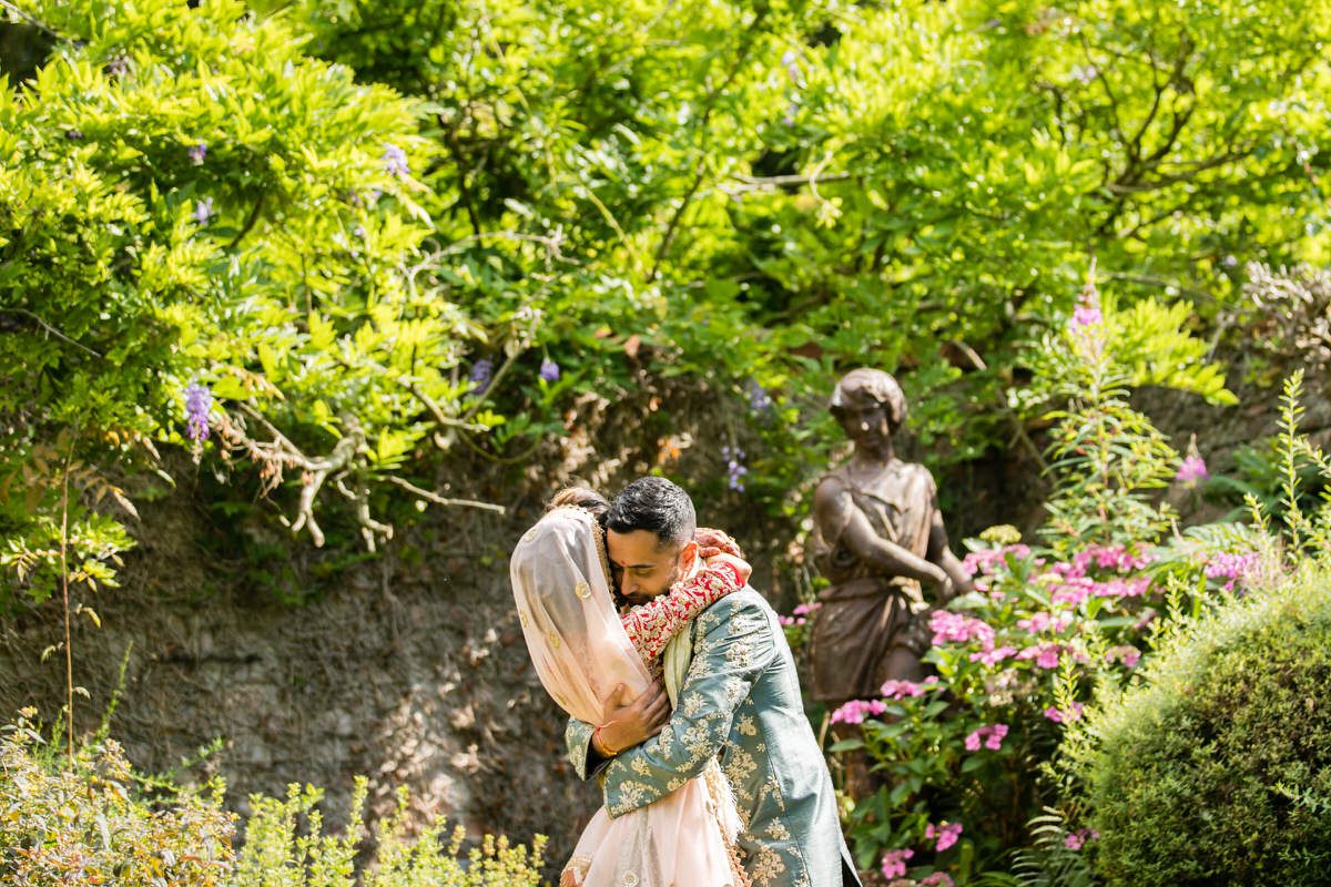 Bride and groom portraits at Northbrook Park