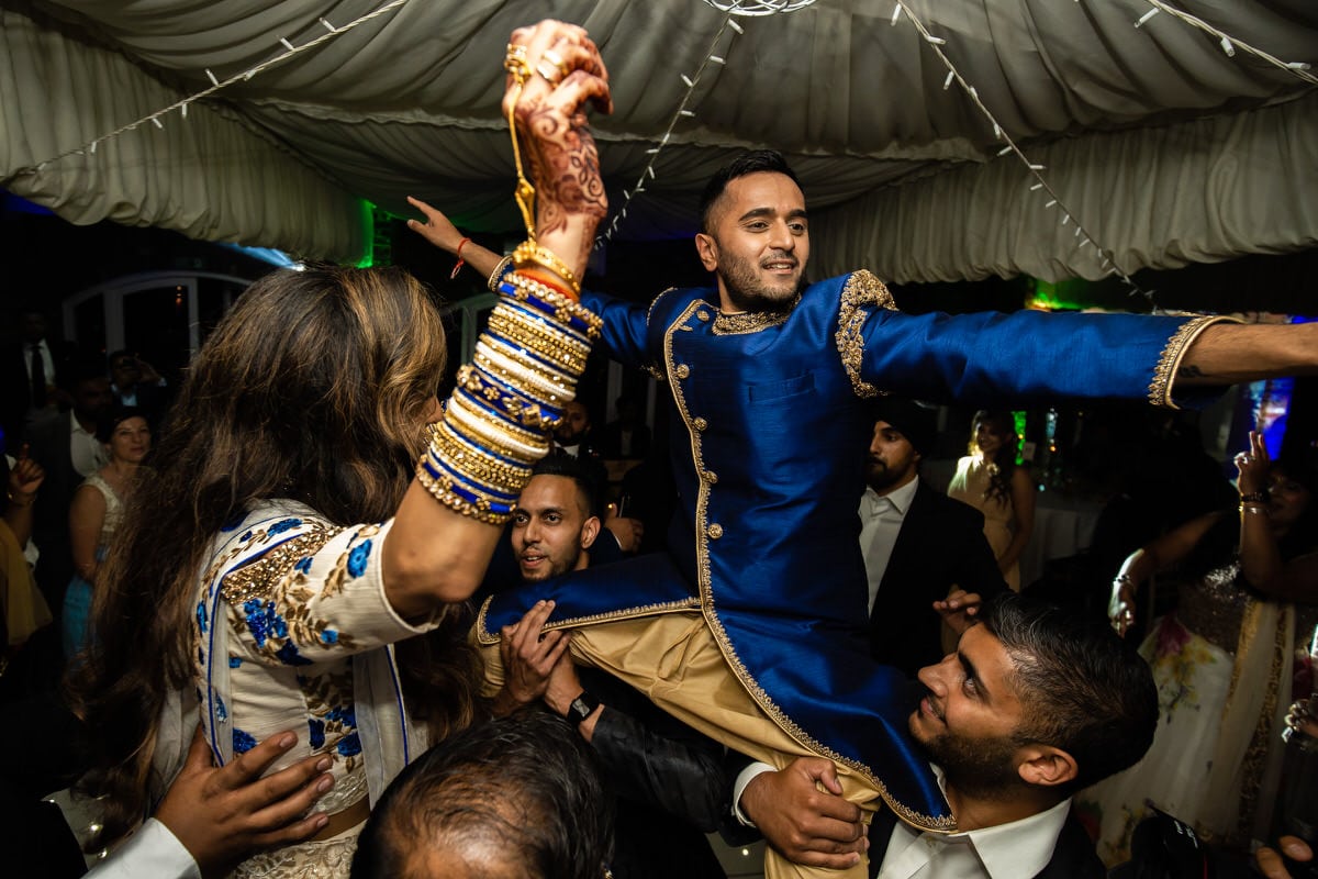 Wedding reception party
