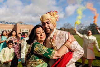 Hindu Groom arrival