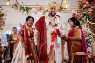 Hindu Indian wedding ceremony