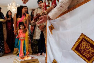 Hindu Indian wedding ceremony