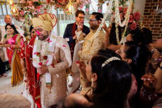 Hindu Indian wedding ceremony