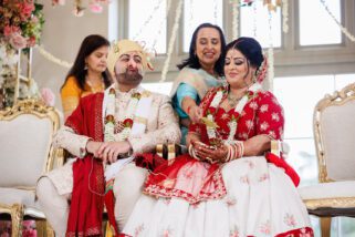 Hindu Indian wedding ceremony at Offley Place