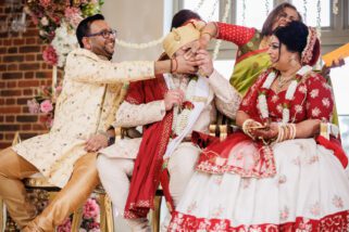 Hindu Indian wedding ceremony at Offley Place
