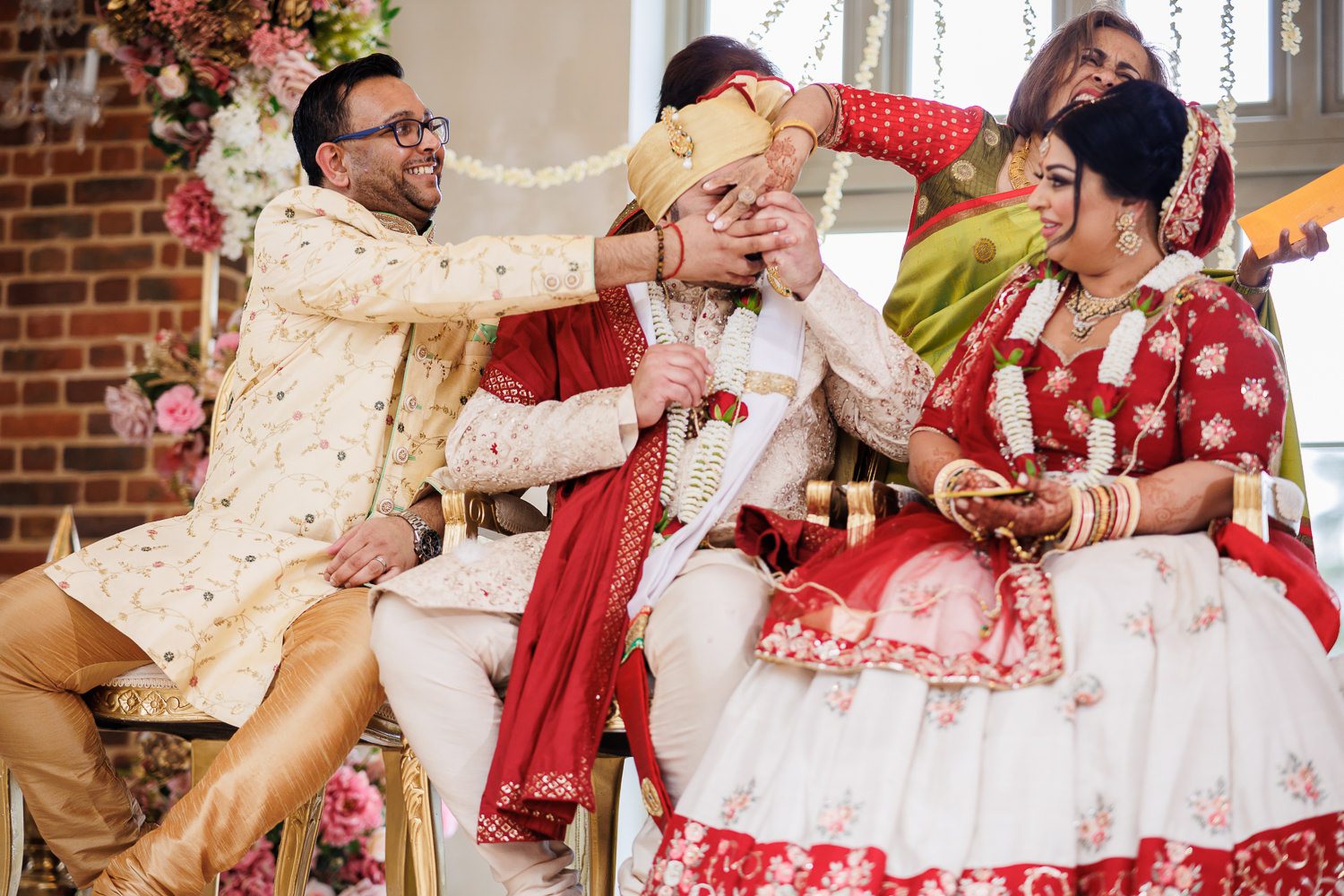 Hindu Indian wedding ceremony at Offley Place