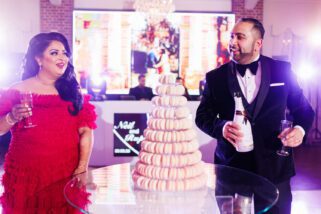 Wedding reception at Offley place