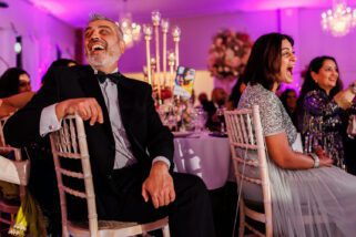 Wedding reception at Offley place