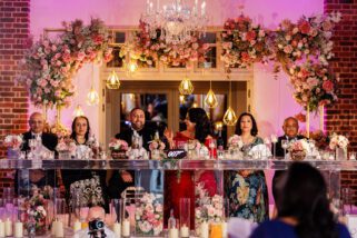 Wedding reception at Offley place