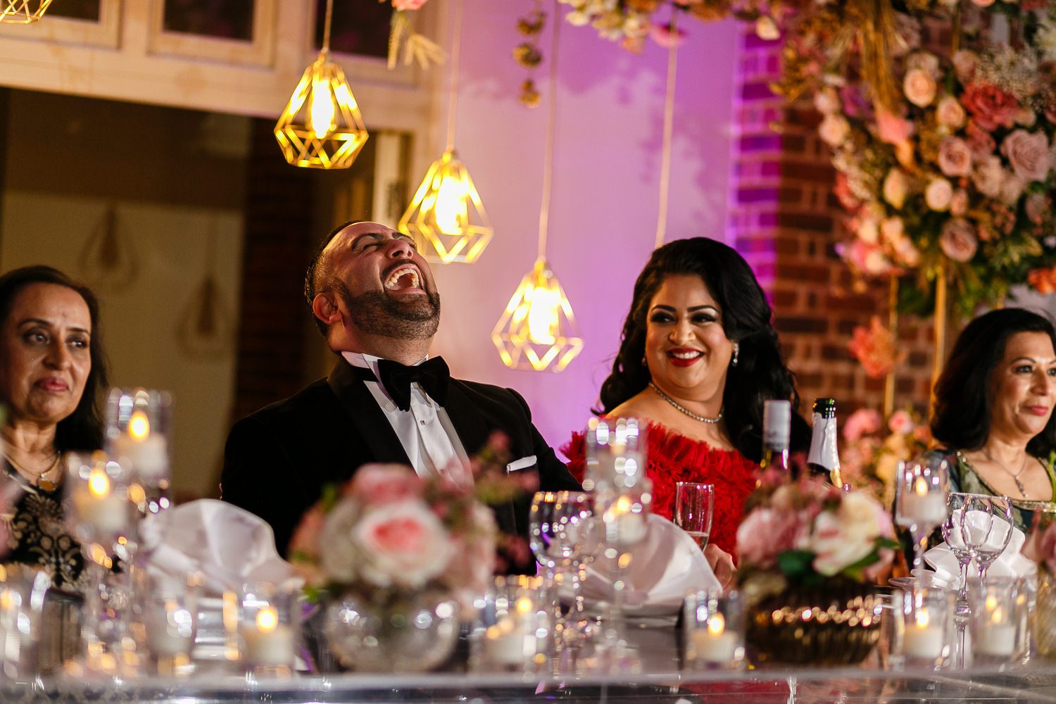 Wedding reception at Offley place