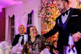 Indian Wedding reception at Offley place