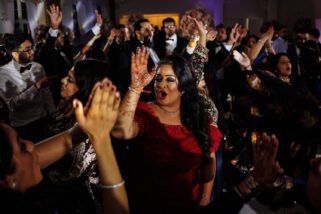 Indian Wedding reception at Offley place