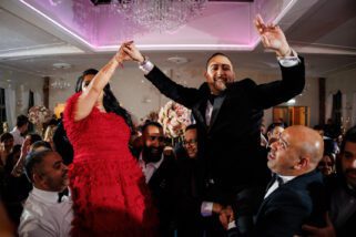 Indian Wedding reception at Offley place