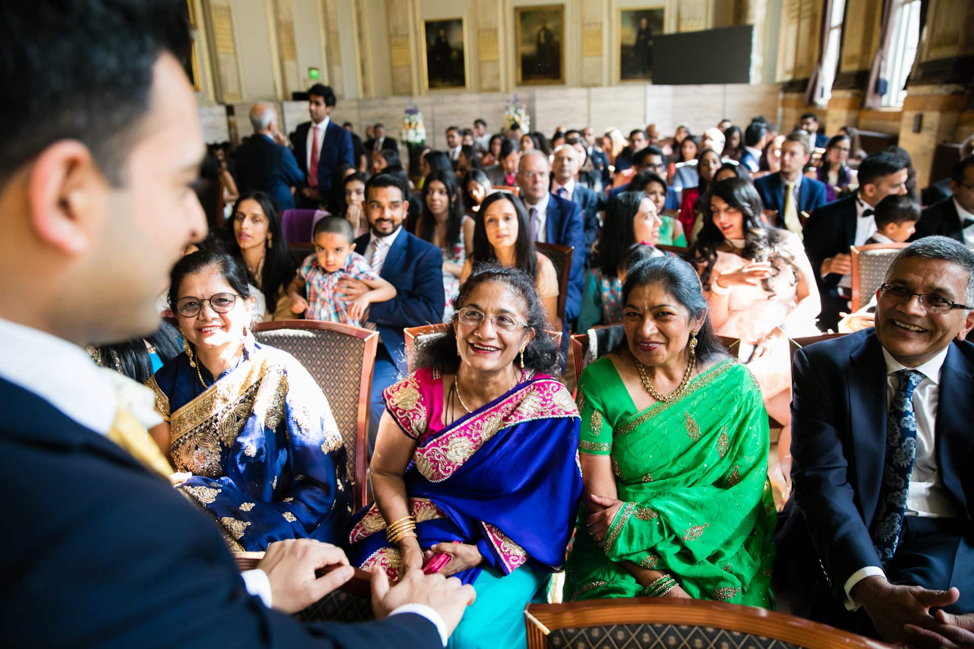 Wedding guests at One Great George Street