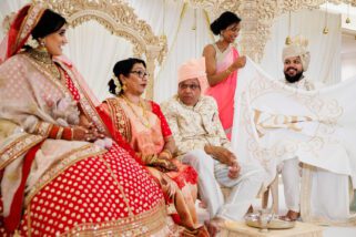 Asian wedding first look