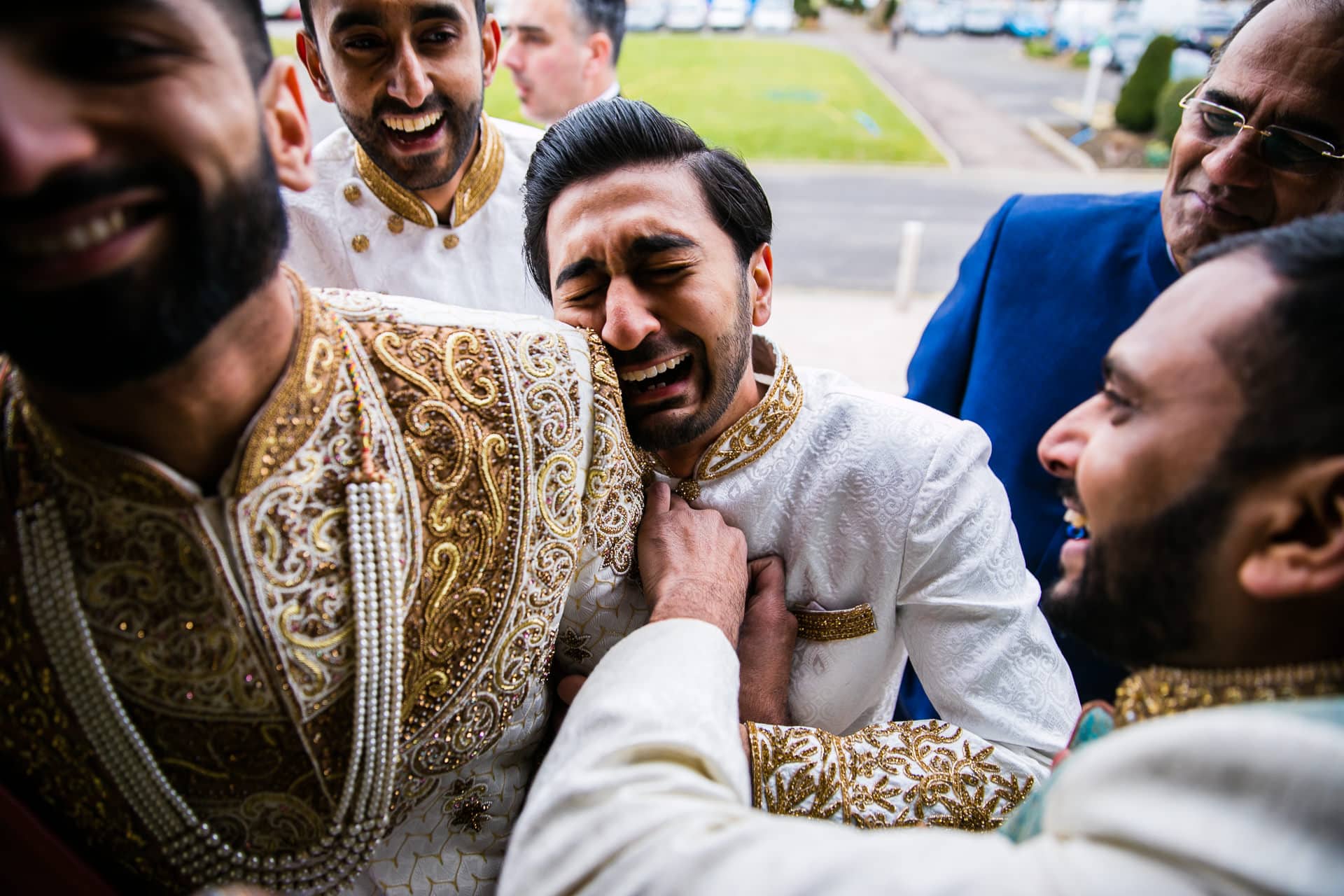 Asian wedding best men