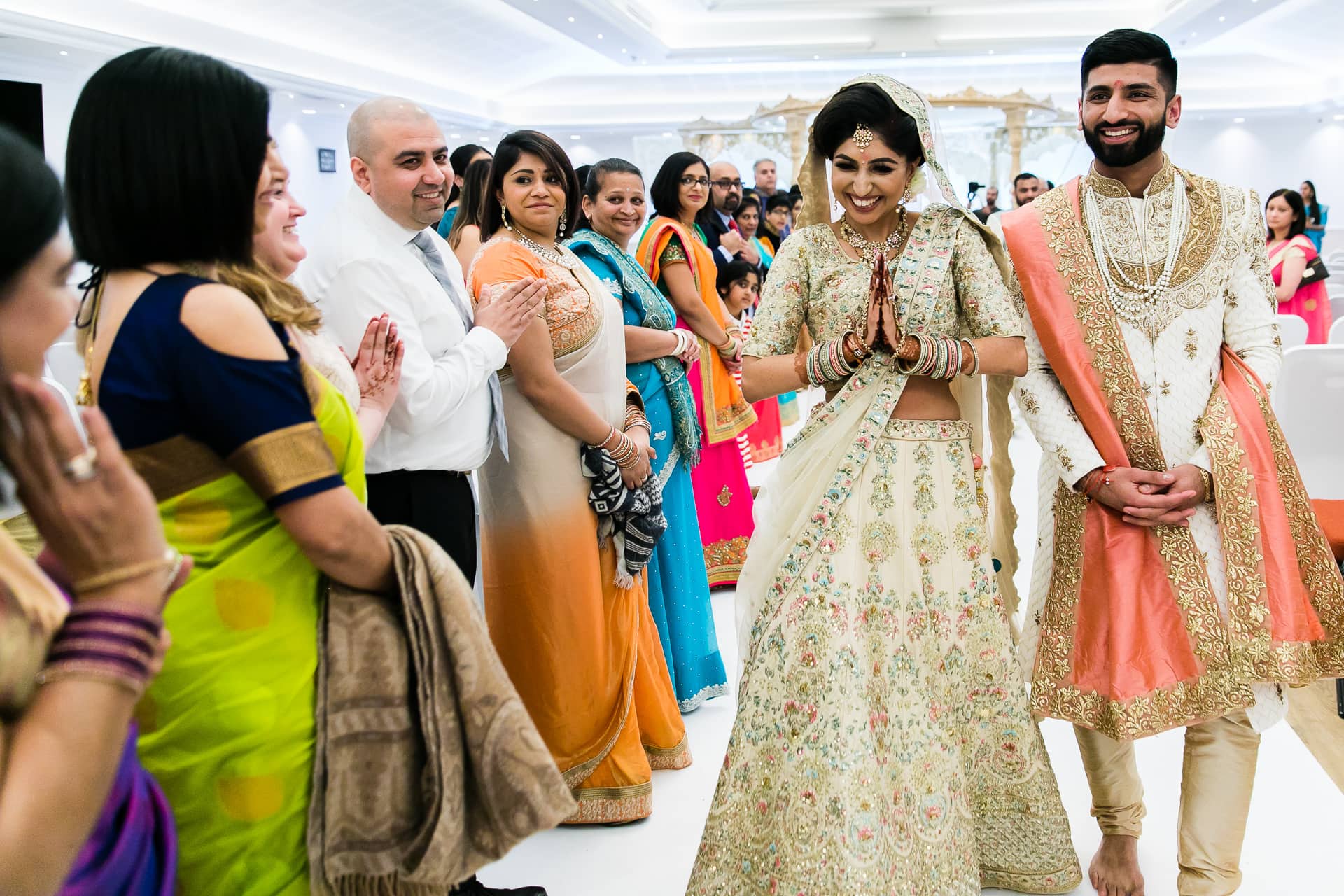 Bride and groom vidhai